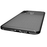 Huawei Y6P Kılıf Zore Negro Silikon Kapak Kahverengi