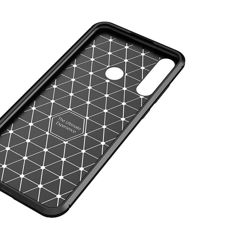 Huawei Y6P Kılıf Zore Negro Silikon Kapak Kahverengi