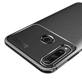 Huawei Y6P Kılıf Zore Negro Silikon Kapak Kahverengi