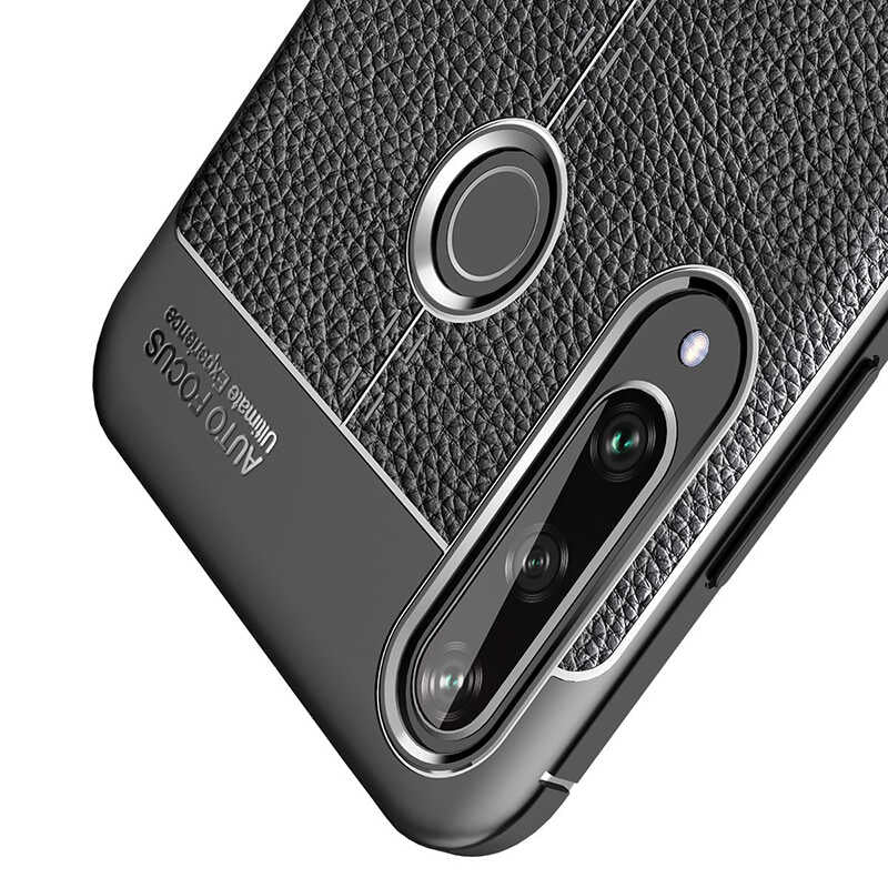 Huawei Y6P Kılıf Zore Niss Silikon Kapak Lacivert