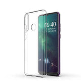 Huawei Y6P Kılıf Zore Süper Silikon Kapak Renksiz