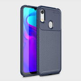 Huawei Y6S 2019 Kılıf Zore Negro Silikon Kapak Kahverengi
