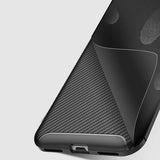 Huawei Y6S 2019 Kılıf Zore Negro Silikon Kapak Kahverengi