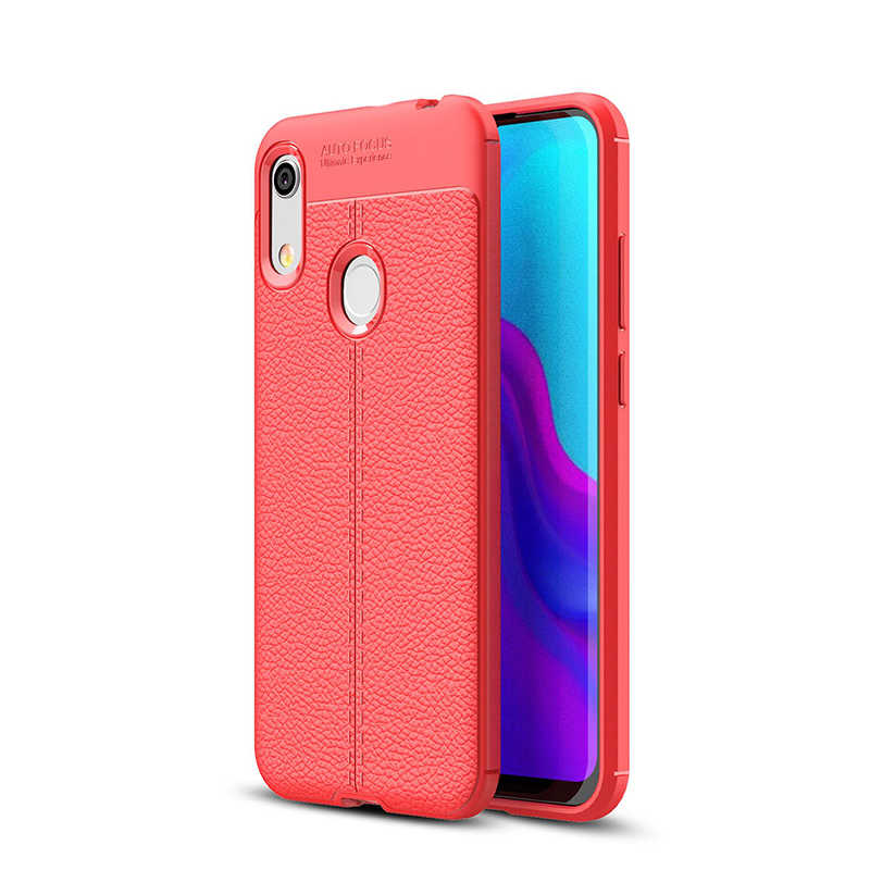 Huawei Y6S 2019 Kılıf Zore Niss Silikon Kapak Lacivert