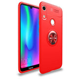 Huawei Y6S 2019 Kılıf Zore Ravel Silikon Kapak Kırmızı