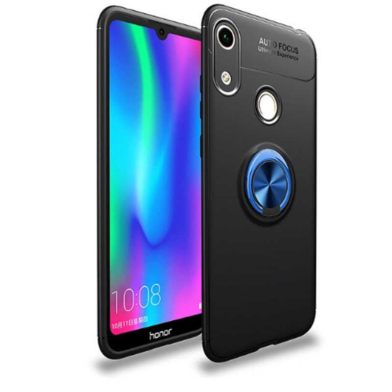 Huawei Y6S 2019 Kılıf Zore Ravel Silikon Kapak Mavi