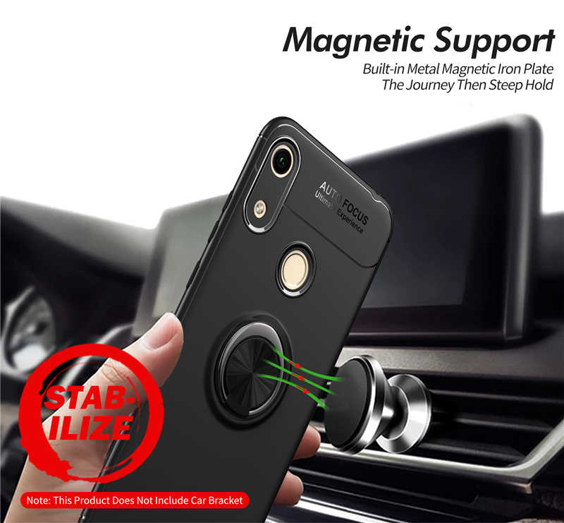 Huawei Y6S 2019 Kılıf Zore Ravel Silikon Kapak Siyah
