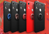 Huawei Y6S 2019 Kılıf Zore Ravel Silikon Kapak Siyah
