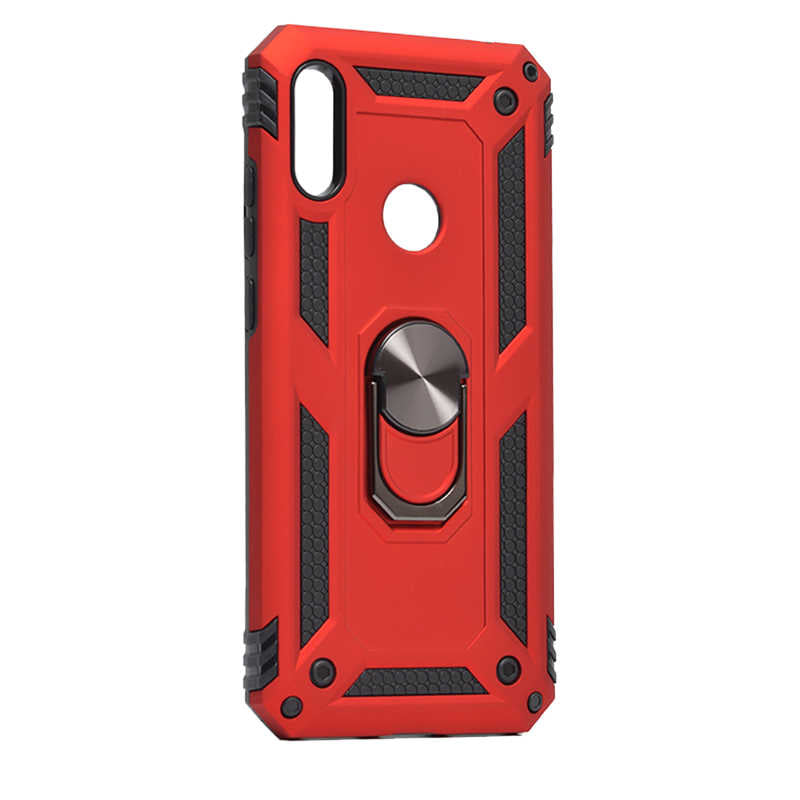 Huawei Y6S 2019 Kılıf Zore Vega Kapak Mavi
