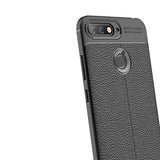 Huawei Y7 2018 Kılıf Zore Niss Silikon Kapak Gri