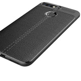 Huawei Y7 2018 Kılıf Zore Niss Silikon Kapak Gri
