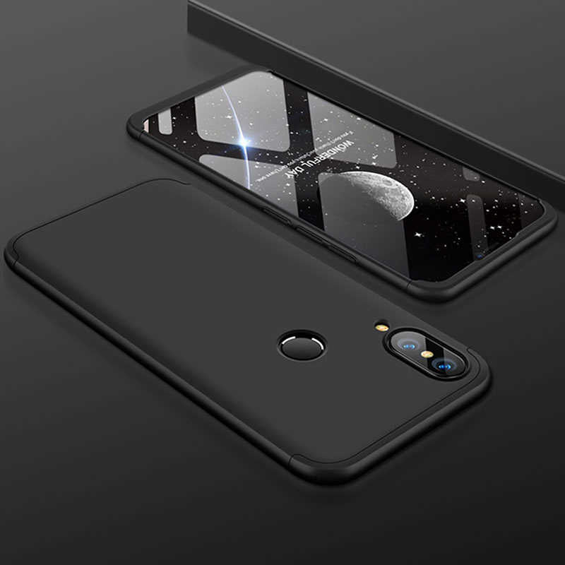 Huawei Y7 Prime 2019 Kılıf Zore Ays Kapak Siyah