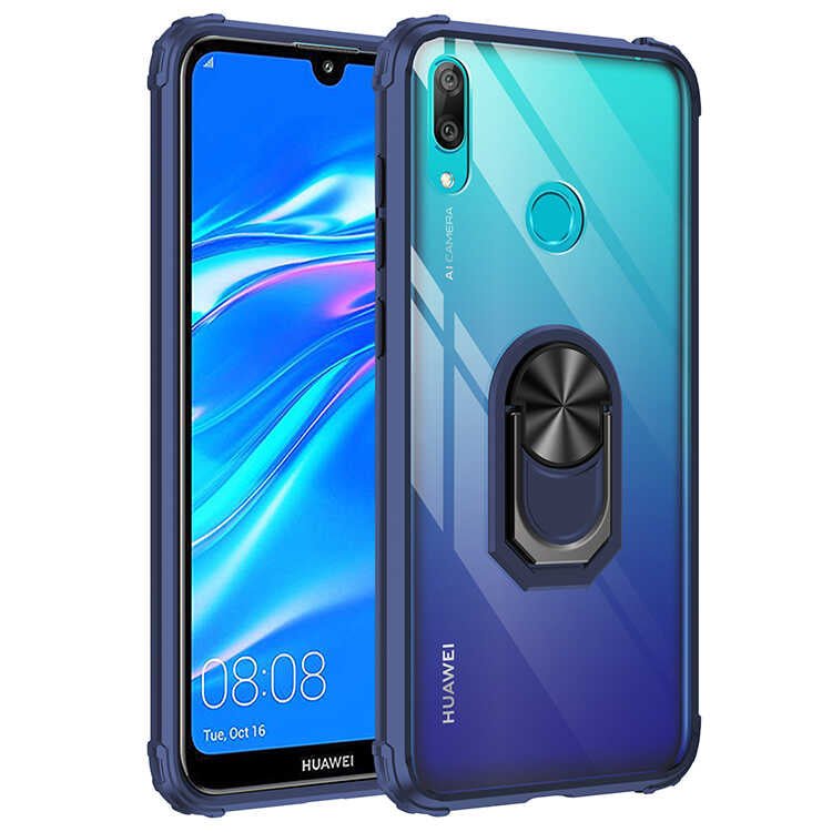 Huawei Y7 Prime 2019 Kılıf Zore Mola Kapak Lacivert