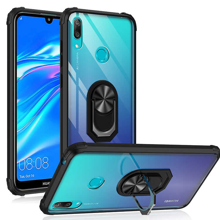 Huawei Y7 Prime 2019 Kılıf Zore Mola Kapak Kırmızı