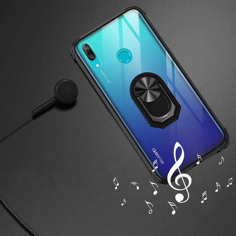 Huawei Y7 Prime 2019 Kılıf Zore Mola Kapak Siyah