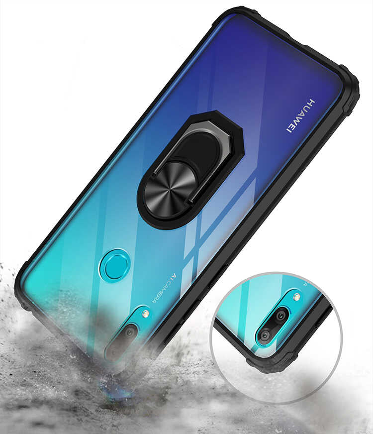Huawei Y7 Prime 2019 Kılıf Zore Mola Kapak Kırmızı