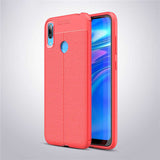 Huawei Y7 Prime 2019 Kılıf Zore Niss Silikon Kapak Kırmızı