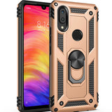Huawei Y7 Prime 2019 Kılıf Zore Vega Kapak Gold