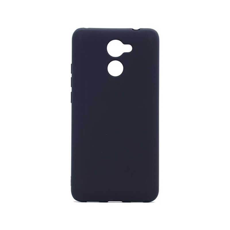 Huawei Y7 Prime Kılıf Zore Premier Silikon Kapak Mavi
