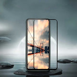 Huawei Y9 Prime 2019 Davin 5D Cam Ekran Koruyucu Siyah