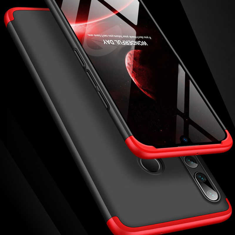 Huawei Y9 Prime 2019 Kılıf Zore Ays Kapak Kırmızı
