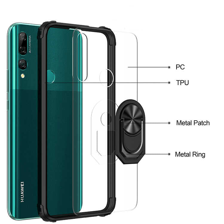 Huawei Y9 Prime 2019 Kılıf Zore Mola Kapak Kırmızı