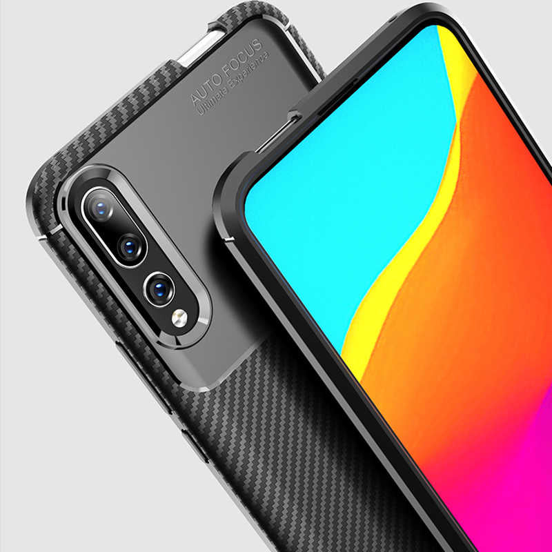 Huawei Y9 Prime 2019 Kılıf Zore Negro Silikon Kapak Siyah