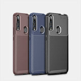 Huawei Y9 Prime 2019 Kılıf Zore Negro Silikon Kapak Lacivert