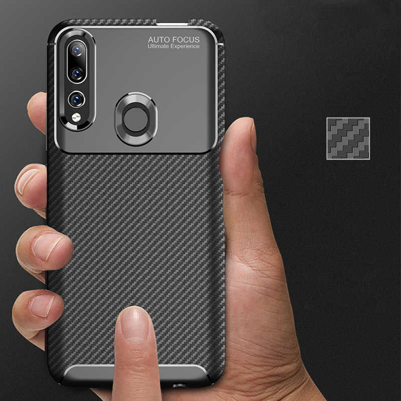 Huawei Y9 Prime 2019 Kılıf Zore Negro Silikon Kapak Siyah