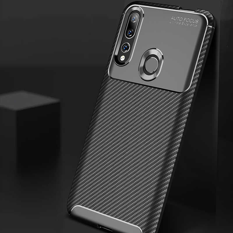 Huawei Y9 Prime 2019 Kılıf Zore Negro Silikon Kapak Siyah