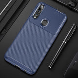 Huawei Y9 Prime 2019 Kılıf Zore Negro Silikon Kapak Lacivert