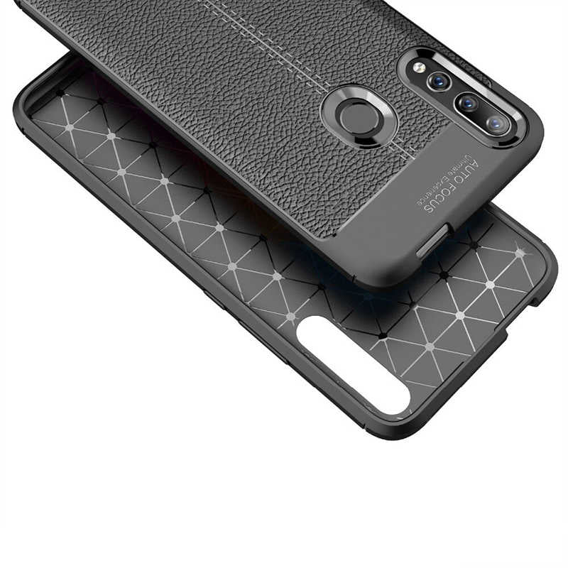 Huawei Y9 Prime 2019 Kılıf Zore Niss Silikon Kapak Lacivert