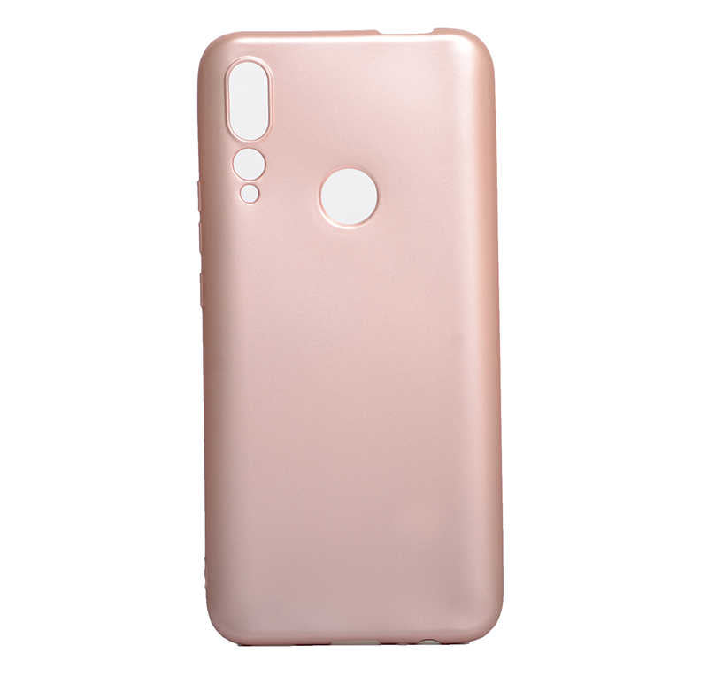 Huawei Y9 Prime 2019 Kılıf Zore Premier Silikon Kapak Mürdüm