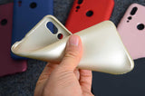 Huawei Y9 Prime 2019 Kılıf Zore Premier Silikon Kapak Saks Mavi