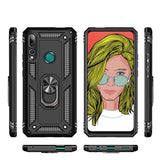 Huawei Y9 Prime 2019 Kılıf Zore Vega Kapak Gold