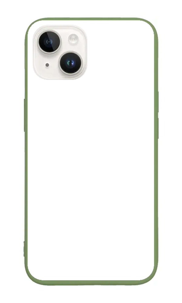 iPhone 14 Yeşil Lansman Kılıf - Kişiye Özel Baskılı