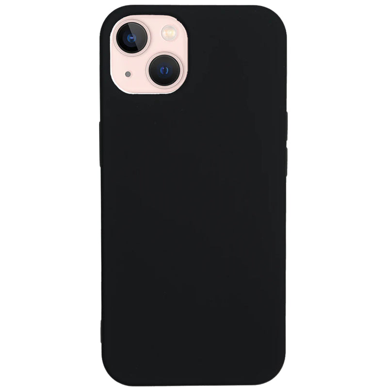 iPhone 13 Kılıf Tasarla Lansman Dokulu Kapak Siyah