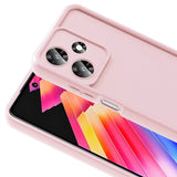 İnfinix Hot 30 Kılıf Kamera Korumalı Zore Ananas Kapak Mürdüm