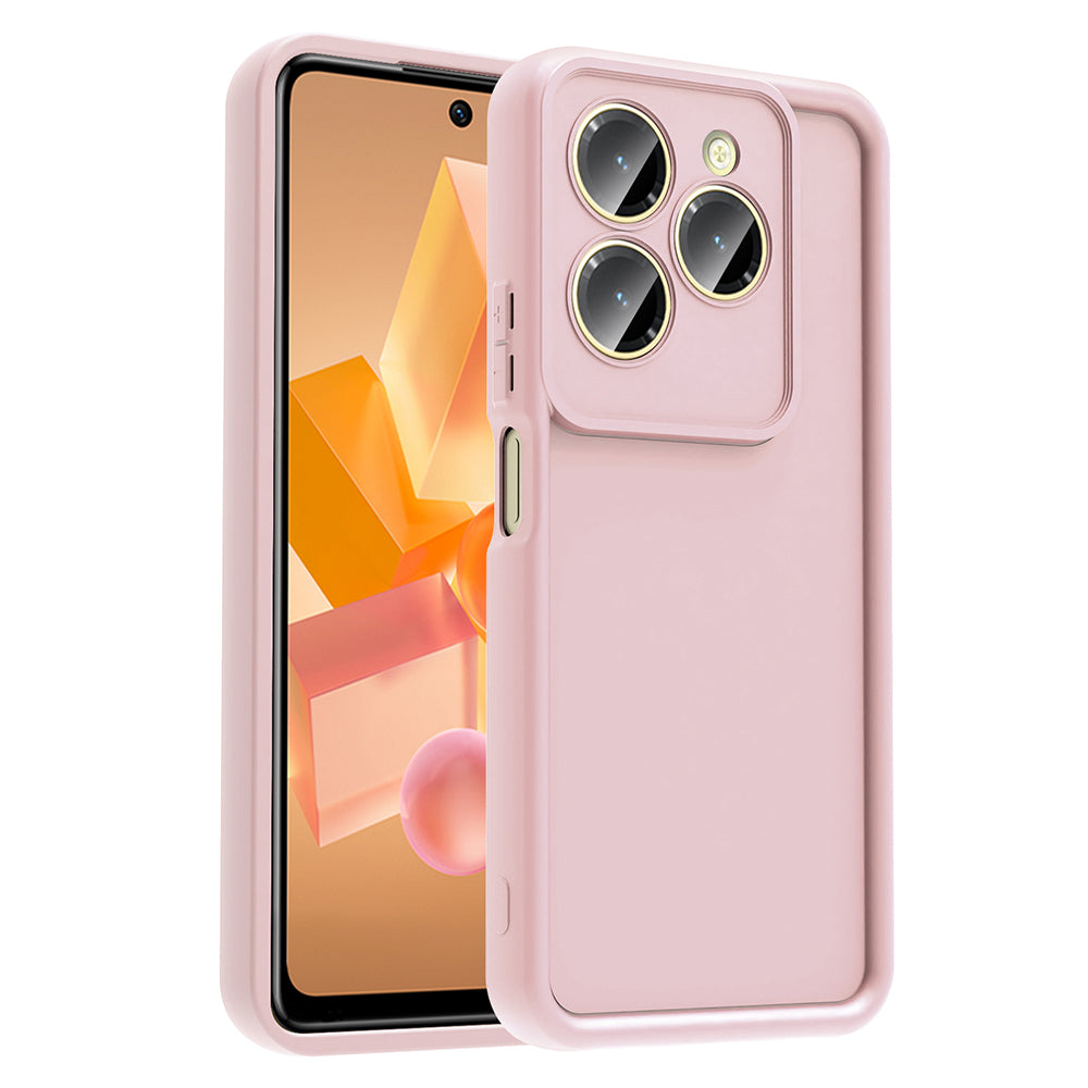 İnfinix Hot 40 Kılıf Kamera Korumalı Zore Ananas Kapak Siyah