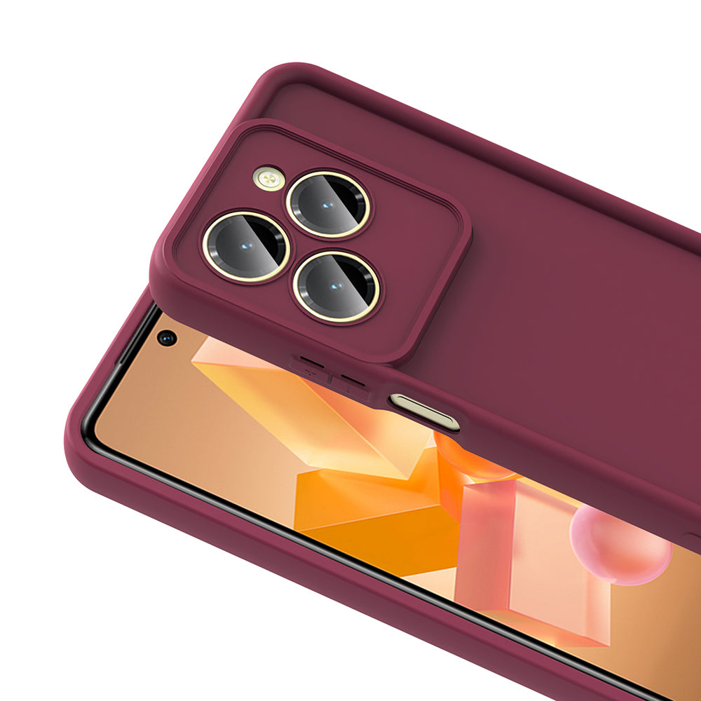 İnfinix Hot 40 Kılıf Kamera Korumalı Zore Ananas Kapak Siyah