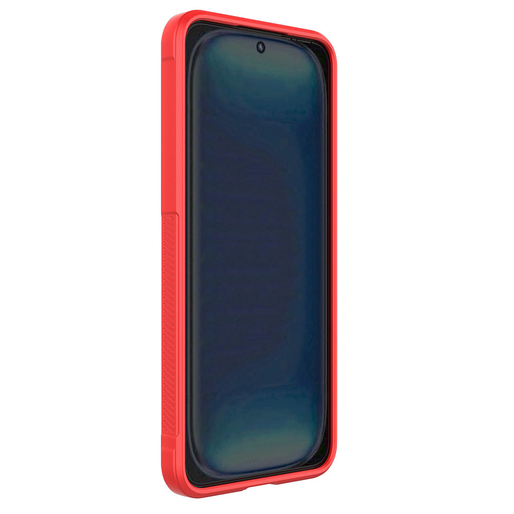 İnfinix Hot 50 4G Kılıf Esnek TPU Oyuklu Arka Yüzey Tasarımlı Zore Etnik Silikon Kapak Lacivert