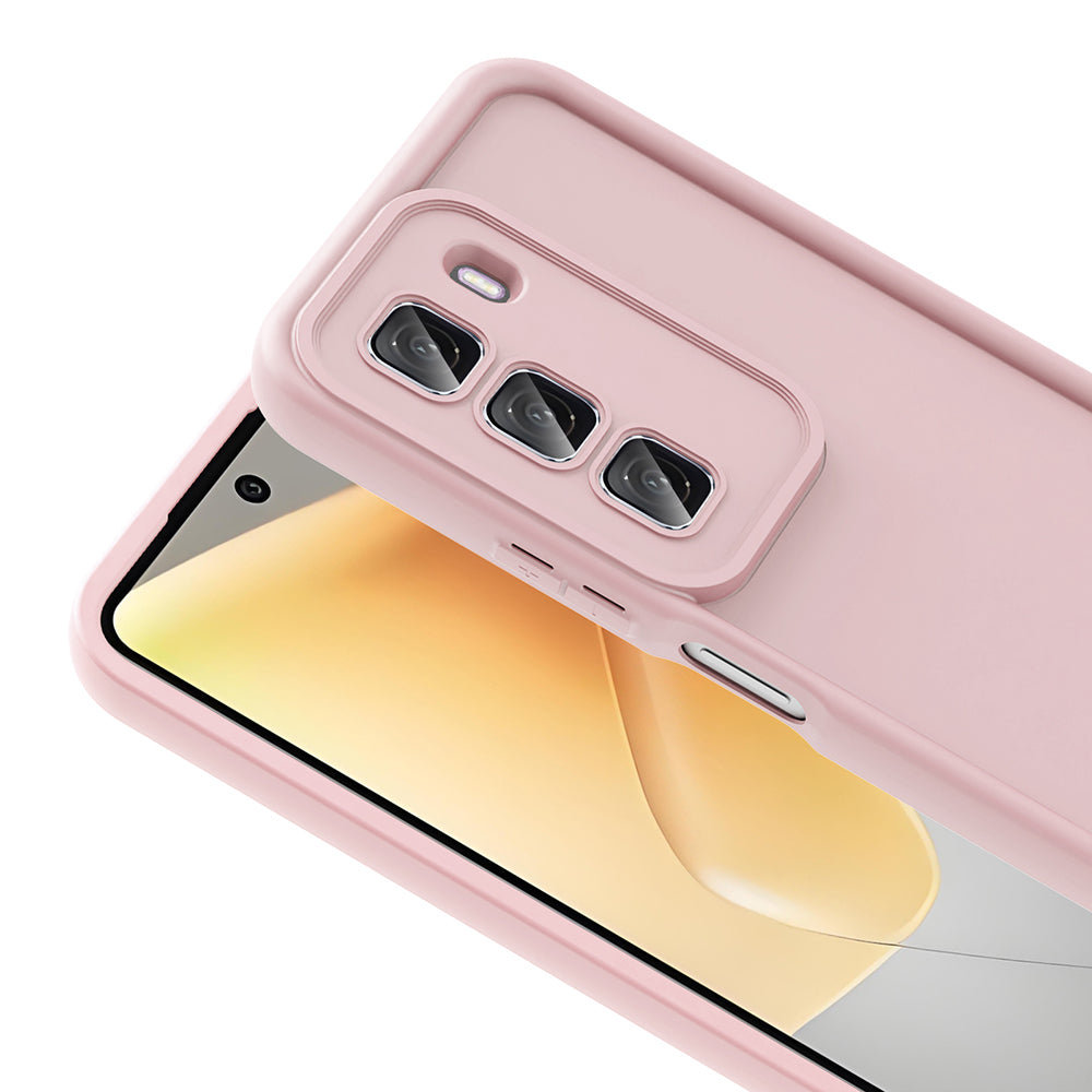 İnfinix Hot 50 4G Kılıf Kamera Korumalı Zore Ananas Kapak Koyu Yeşil