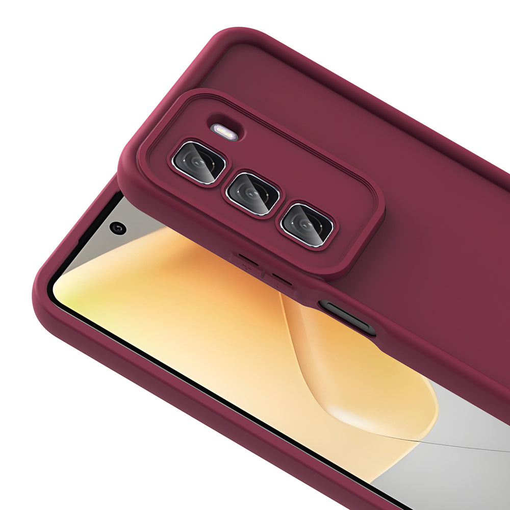 İnfinix Hot 50 4G Kılıf Kamera Korumalı Zore Ananas Kapak Pembe