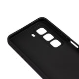 İnfinix Hot 50 4G Kılıf Zore Biye Silikon Siyah