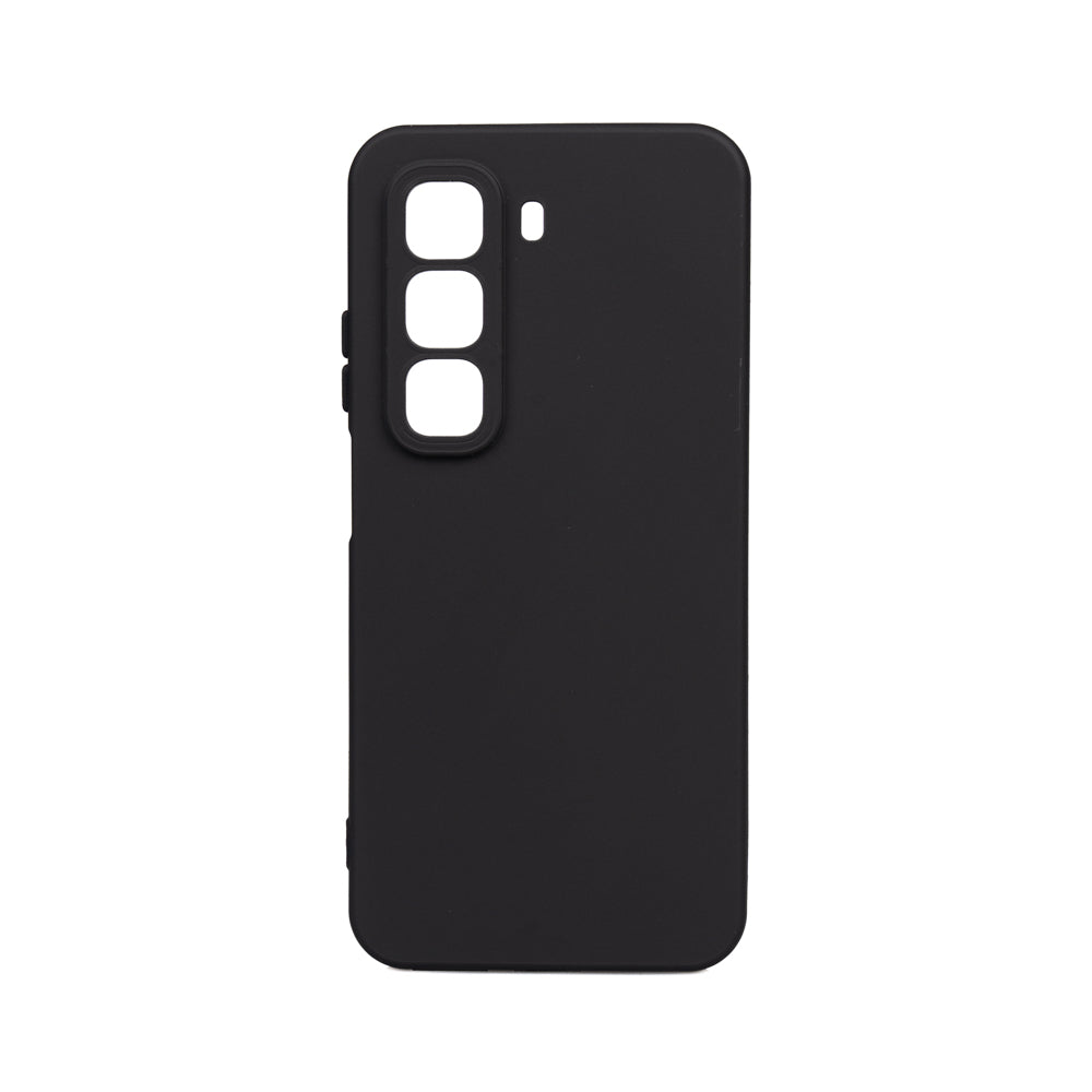 İnfinix Hot 50 5G Kılıf Zore Biye Silikon Siyah