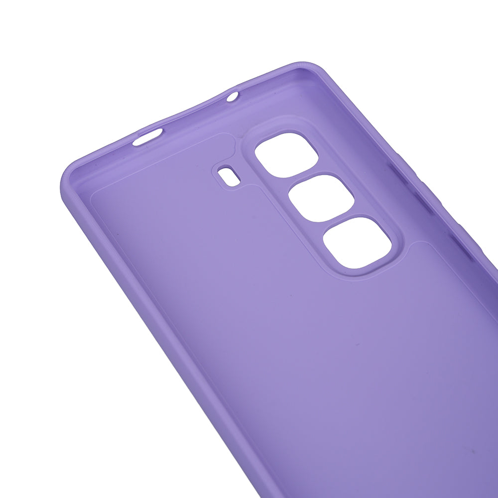 İnfinix Hot 50 Pro Plus 4G Kılıf Zore Biye Silikon Siyah
