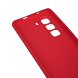 İnfinix Hot 50 Pro Plus 4G Kılıf Zore Biye Silikon Siyah