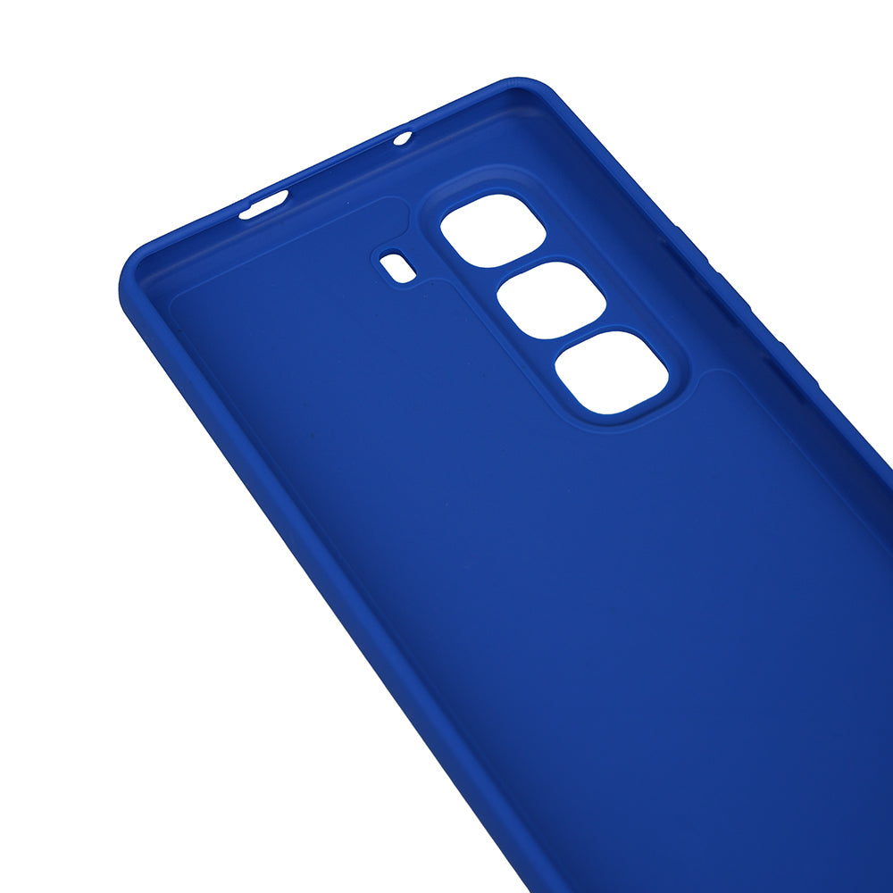 İnfinix Hot 50 Pro Plus 4G Kılıf Zore Biye Silikon Siyah