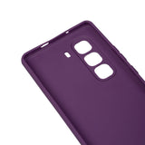 İnfinix Hot 50 Pro Plus 4G Kılıf Zore Biye Silikon Siyah