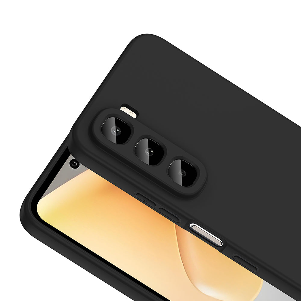 İnfinix Hot 60i 4G Kılıf Zore Mara Lansman Kapak Siyah